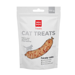 Ласощі для котів Курячі смужки Treats WauDog CoLLar