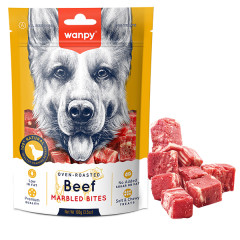 Ласощі для собак з яловичиною Marble Bites Beef Wanpy