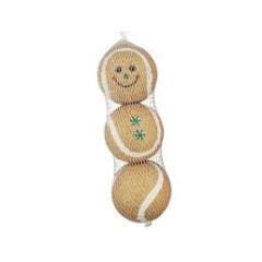 Іграшка м'яч пряник (набір 3 шт.) Cristmas Nobby