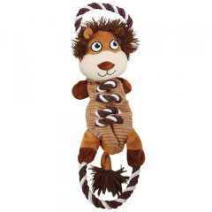 Іграшка м'яка на канаті Лев PlushToy Nobby