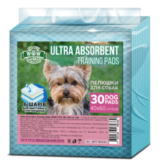 Пелюшки однорозові 60 х 40 см. Wow Pets