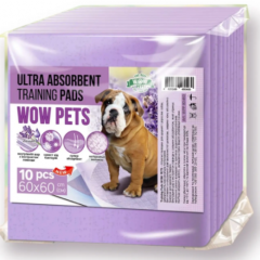 Пелюшки однорозові з лавандою 60 х 60 см. Wow Pets