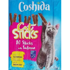 Ласощі для котів з лососем 5 шт. Coshida