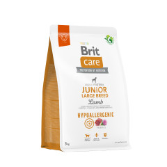 Сухий корм для цуценят з ягням Large Breed Junior Lamb Brit Care