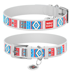 Нашийник (ш. 12мм. 21-29см.) "Етно" Design WauDog CoLLar
