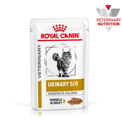 Ветеринарна дієта для котів Moderate Calorie Urinary S/O Veterinary Royal Canin