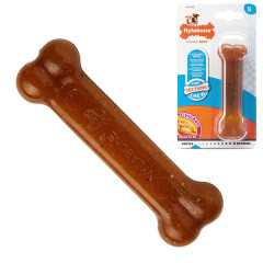 Іграшка кістка для цуценят з куркою Puppy Traning Chew Nylabone