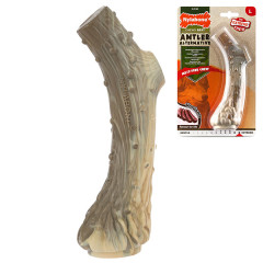 Іграшка кістка для собак в формі рогу з олениною Dog Extreme Chew Nylabone