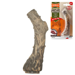 Іграшка кістка для собак в формі рогу з олениною Dog Extreme Chew Nylabone