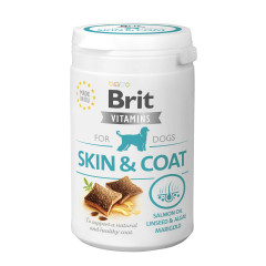 Для шкіри та шерсті собак Skin and Coat Vitamins Brit Care