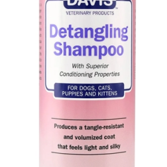 Шампунь -кондиціонер від ковтунів для собак і котів Detangling Shampoo Veterinary Product Davis