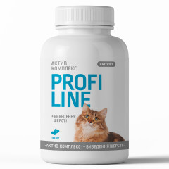 Вітаміни для котів та вивід шерсті Актив Комлпекс ProFiline ProVET