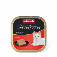 Вологий корм для кошенят з яловичиною mit Rind Kitten Vom Fiensten Animonda