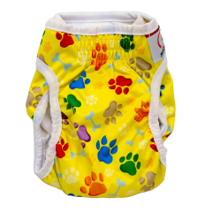 Підгузник багаторазовий для самок "лапки" Reusable Diapers for Female Misoko&Co