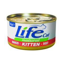 Вологий корм для кошенят з яловичиною Natural Life Cat