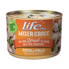 Вологий корм для собак куряча грудка Mixer Crocc Life Dog