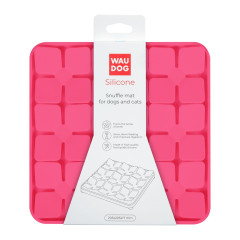 Килимок для пошуку корму рожевий Silicone WauDog CoLLar