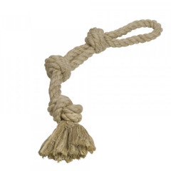 Іграшка канат 3 вузлика Sisal Cotton Mix Rope Toy Nobby