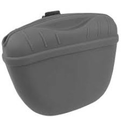 Сумка для ласощів силіконовий сірий Silicon-Snack Bag Nobby