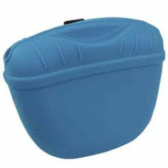 Сумка для ласощів силіконовий синя Silicon-Snack Bag Nobby