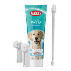 Засіб догляду за ротовою порожниною набір зубна паста та щітки Pasta Nobby