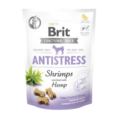 Ласощі для собак з креветкою Antistress Functional Snack for Dogs Brit Care