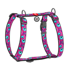 Шлея нейлоновий "Око монстра" Н-подібна Nylon WauDog CoLLar (old)