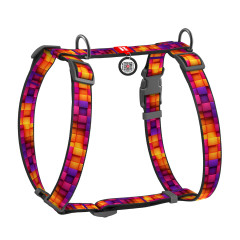 Шлея нейлоновий ""Куби 3Д" Н-подібна Nylon WauDog CoLLar (old)