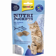 Ласощі для котів крекери з тунцем Nutri Pockets Cat Gim
