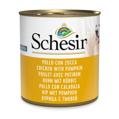Вологий корм для собак курка з гарбузом в желе Chicken with Pumpkin in Jelly Wet Adult Dog Schesir