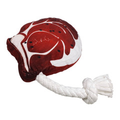 Іграшка м'яка стейк з мотузкою PlushToy Nobby
