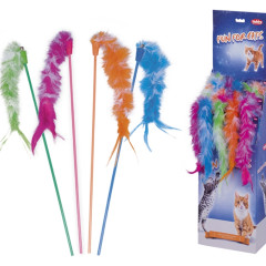 Іграшка вудочка з пірячком Fun For Cats Nobby