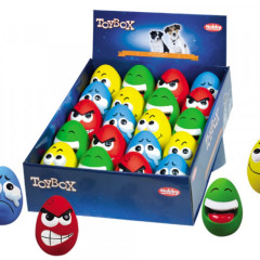 Іграшка латексна для собак Emotion Eggs Latex Figures Nobby