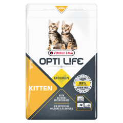 Сухий корм для кошенят беззерновий з куркою Kitten Opti Life Versele-Laga