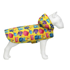 Дощовик - Накидка з капюшоном з малюнок "Мохнаті монстри" AiryVest Collar