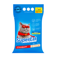 Наповнювач деревний стандартий синій Super Cat CoLLar