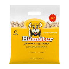 Наповнювач деревний лаванда Hamster CoLLar