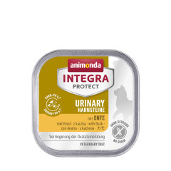 Ветеринарна дієта для котів при оксалатах з качкою Duck Harnsteine Urinary Integra Protect Animonda