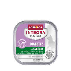 Ветеринарна дієта для котів при діабеті з кроликом Rabbit Diabetes Integra Protect Animonda