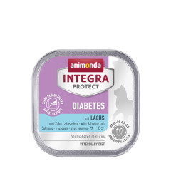 Ветеринарна дієта для котів при діабеті з лососем Rabbit Diabetes Integra Protect Animonda