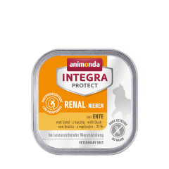 Ветеринарна дієта для котів при хворобах нирок з качкою Duck Renal Integra Protect Animonda