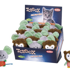 Іграшка м'яка мишка або сова з катніпом Fun For Cats Nobby