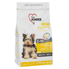 Сухий корм для цуценят з куркою. Puppy Toy & Small Breed Dog 1st Choice Nutrition