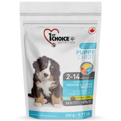 Сухий корм для цуценят з куркою Puppy Medium & Large Breed Dog 1st Choice Nutrition