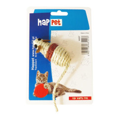 Іграшка мишка сизалева Happ Pet
