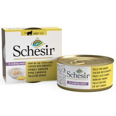 Вологий корм для котів з куркою та ананасом Wet Schesir