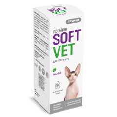Засіб догляду за вухами SOFTVET для котів і собак ПрофіЛайн ProVET