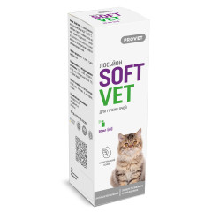 Засіб догляду за очима SOFTVET для котів і собак ПрофіЛайн ProVET