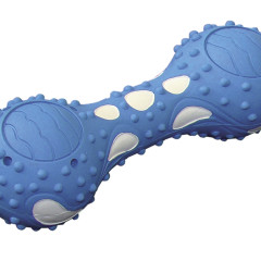 Іграшка снаряд Гантель охолоджуюча Dumbbell Cooling Rubber Line Nobby