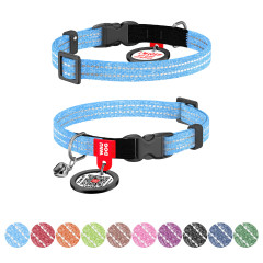 Нашийник для котів з відновленої бавовни Re-cotton WauDog Collar